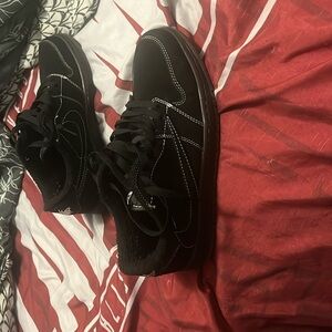 Travis scott black phantom jordan 1